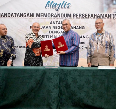 UMP and Pahang State Government collaborate in big data analytics